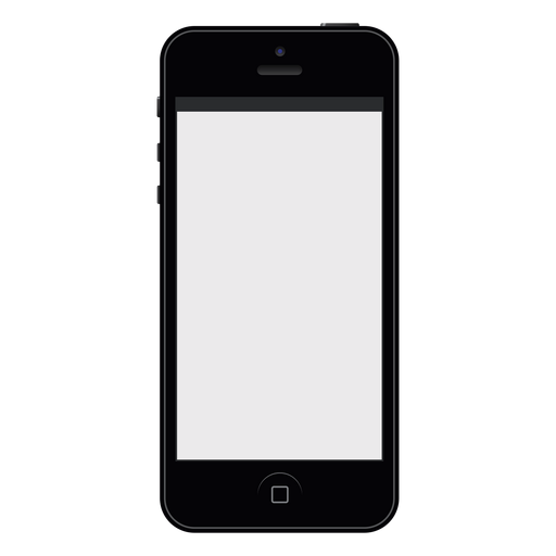 Download Iphone black smartphone mockup - Transparent PNG & SVG vector