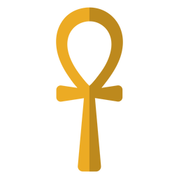 Ilustração do símbolo da chave da vida Desenho PNG