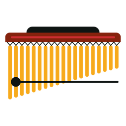 Mark tree musical instrument icon PNG Design
