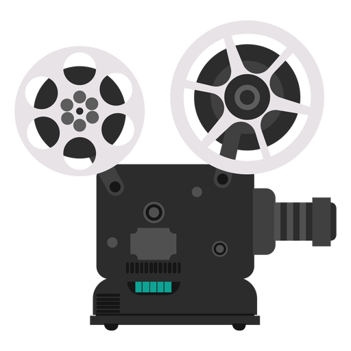 Movie projector illustration PNG Design