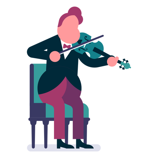 Dibujos Animados De Violinista Descargar Pngsvg Transparente Images