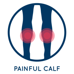 Painful calf icon PNG Design Transparent PNG
