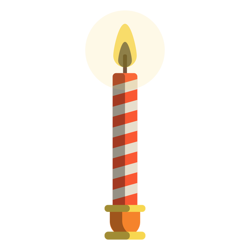 Red candy cane pillar candle Transparent PNG Red candy cane pillar candle Transparent PNG