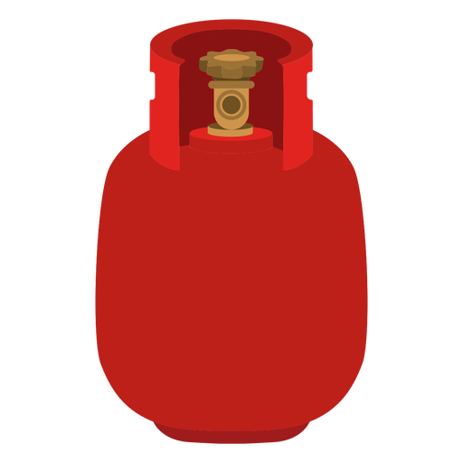 Rotes Gastank-Symbol PNG-Design