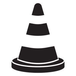 Bombero de icono de cono de carretera Diseño PNG