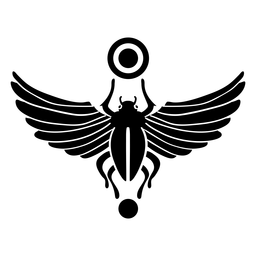 Ícone de amuleto de escaravelho Desenho PNG