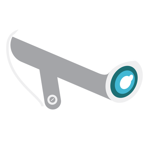 Security video camera illustration PNG Design