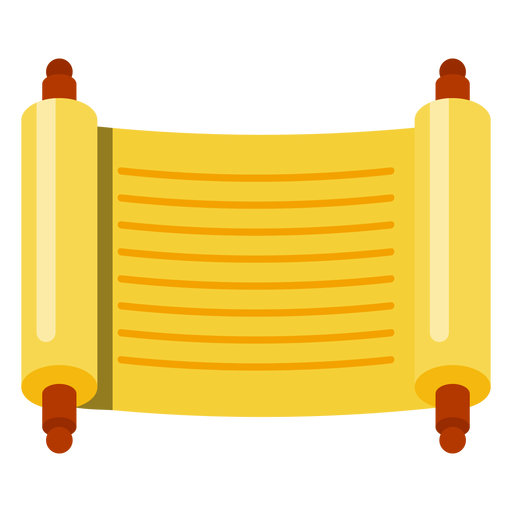Sefer Torah Scroll Symbol PNG-Design