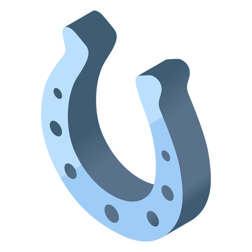 Download Seven holes silver horseshoe icon - Transparent PNG & SVG ...