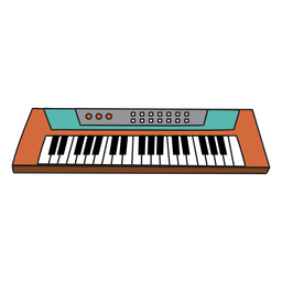 Music Electronic Keyboard Transparent Png Svg Vector File