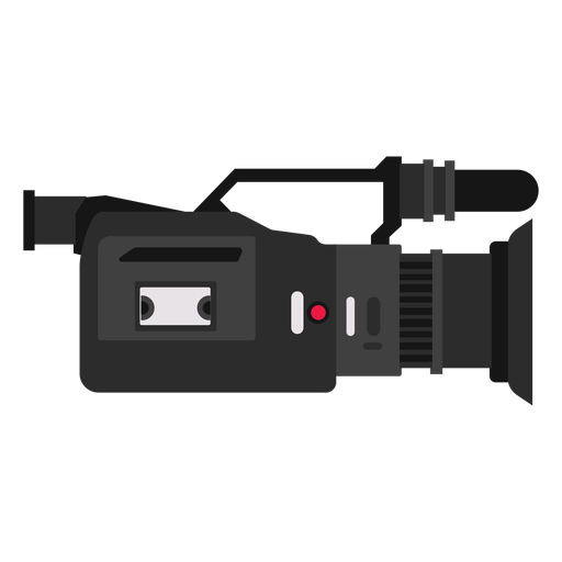 Television camera illustration PNG Design