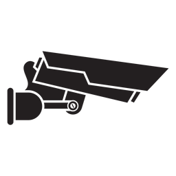 Video camera surveillance flat icon Video camera surveillance flat icon