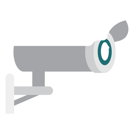 Video surveillance camera illustration PNG Design