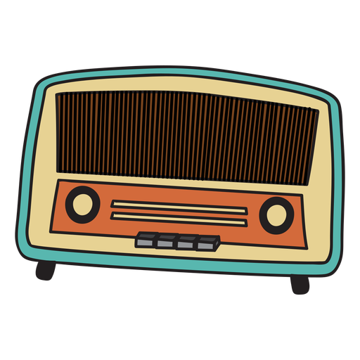 Radio Vintage Radio Transparent Background Png Clipart Hiclipart ...