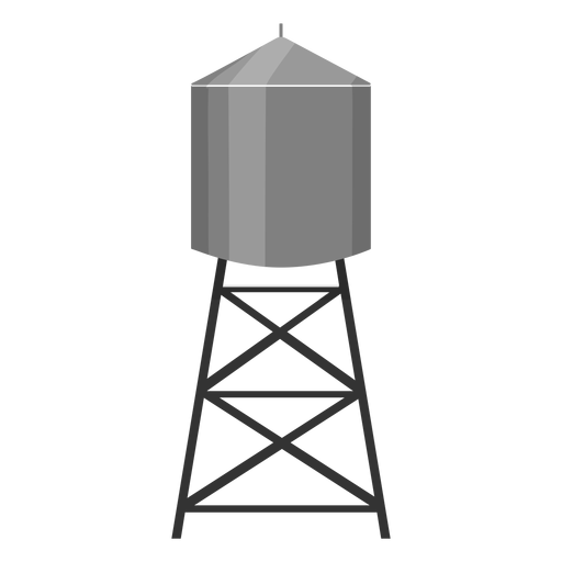 Ícone de reservatório de torre de água - Baixar PNG/SVG Transparente