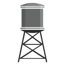 Water Tank Storage Icon Transparent Png Svg Vector File