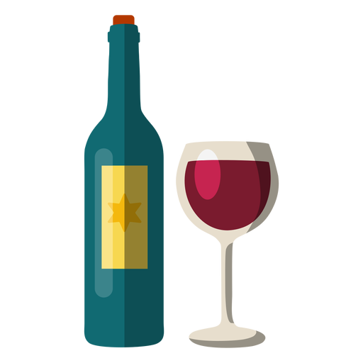 Wine bottle and glass hanukkah element Transparent PNG Wine bottle and glass hanukkah element Transparent PNG