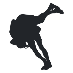 Download Men wrestling silhouette - Transparent PNG & SVG vector file