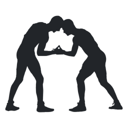Wrestler throwing silhouette - Transparent PNG & SVG ...