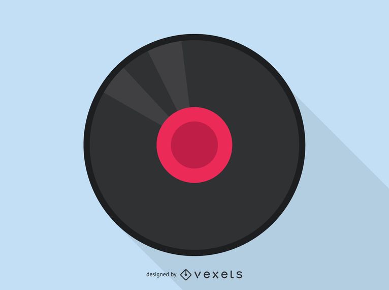 Icono de audio de vinilo Icono de audio de vinilo
