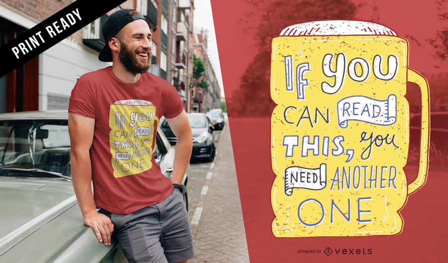 Otro diseño de camiseta de cerveza Otro diseño de camiseta de cerveza