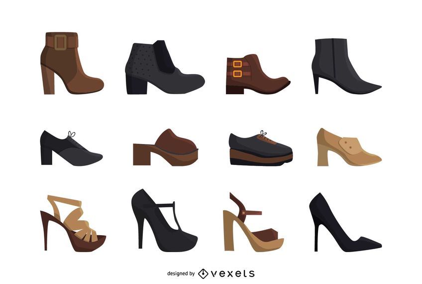 Women high heels shoes set Women high heels shoes set