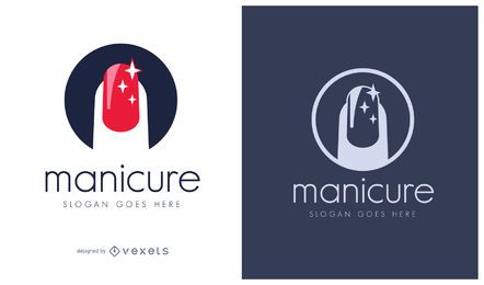 Logo de manicure cosmetics Logo de manicure cosmetics
