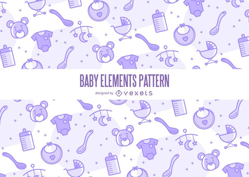 Baby Elemente Muster Baby Elemente Muster