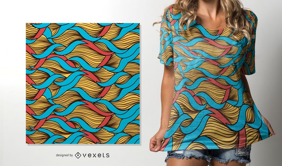 Twined threads African pattern Twined threads African pattern