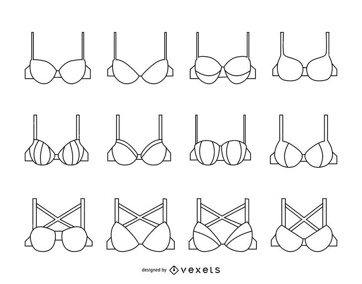 Stroke women bra set Stroke women bra set
