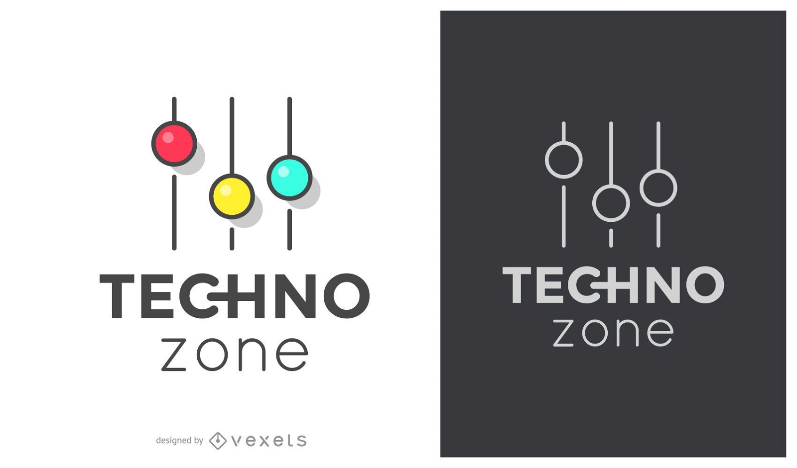 Techno Zone Musiklogo