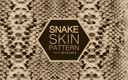 Patrón sin costuras de piel de serpiente