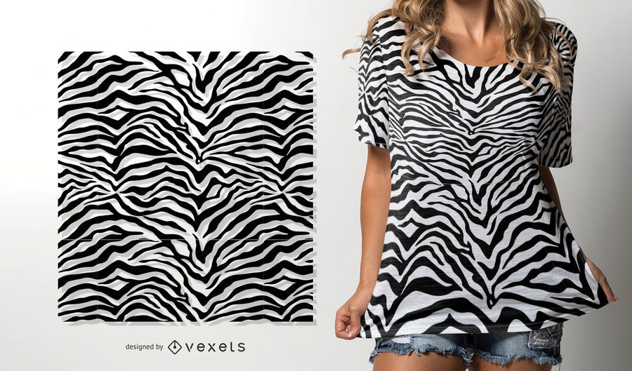 Zebra-Hautmuster Zebra-Hautmuster
