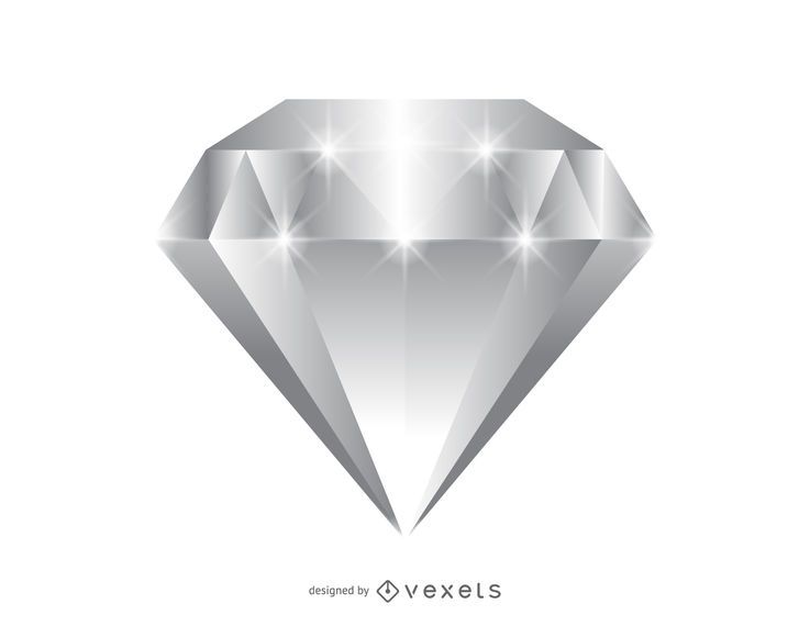 Ilustração gem diamante Ilustração gem diamante