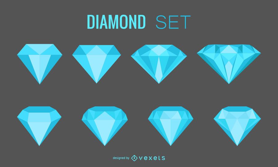 Diamond gems set Diamond gems set