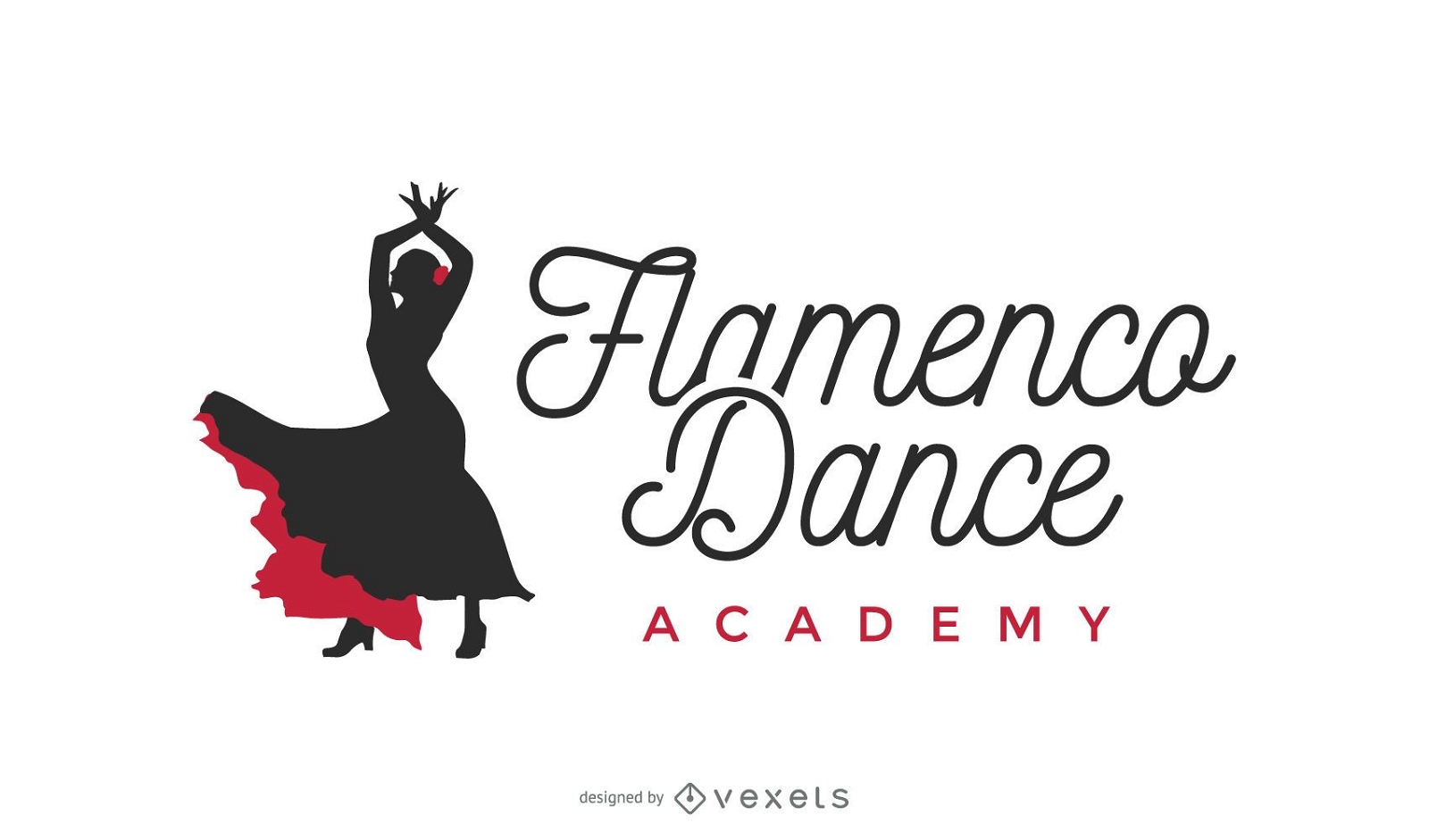 Flamenco dance logo