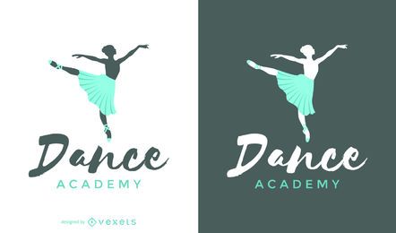 Ballet dance logo template Ballet dance logo template