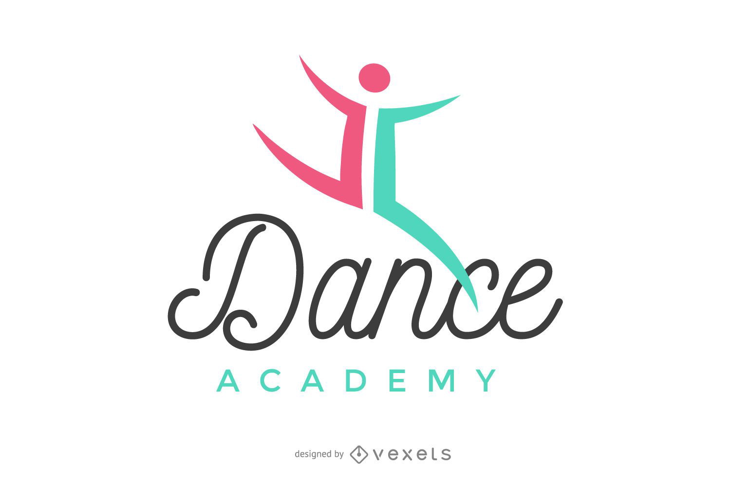 Logotipo da academia de dança