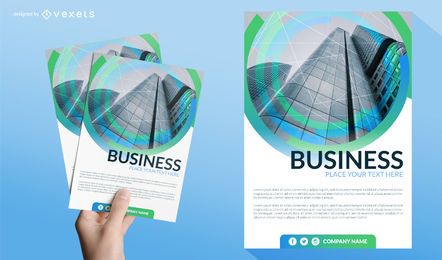 Business leaflet template Business leaflet template
