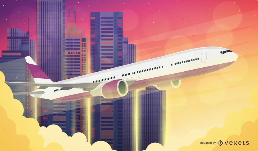 Airplane background Airplane background