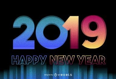 new year design 2019
