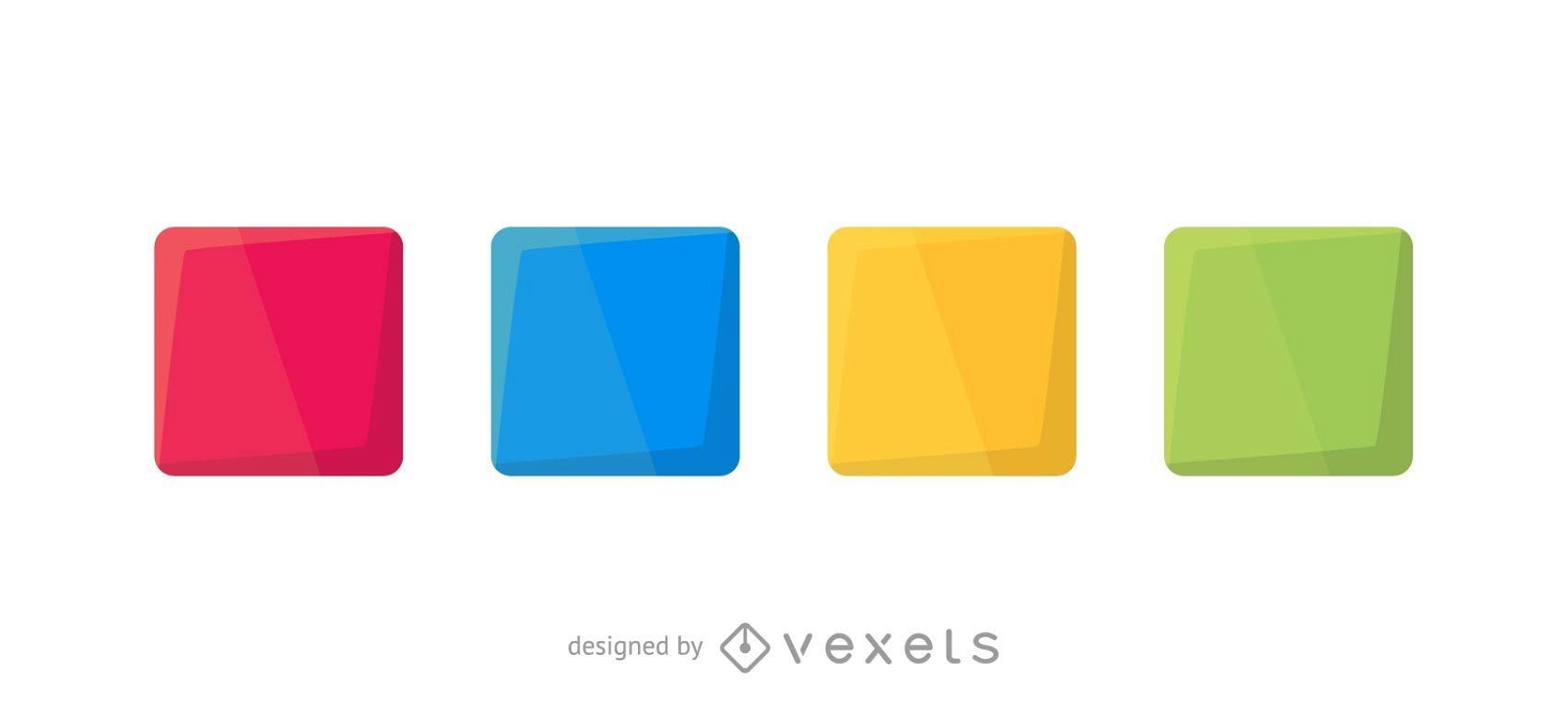 Colorful squares set