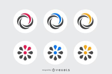 Kit de elementos de design de logotipo Kit de elementos de design de logotipo