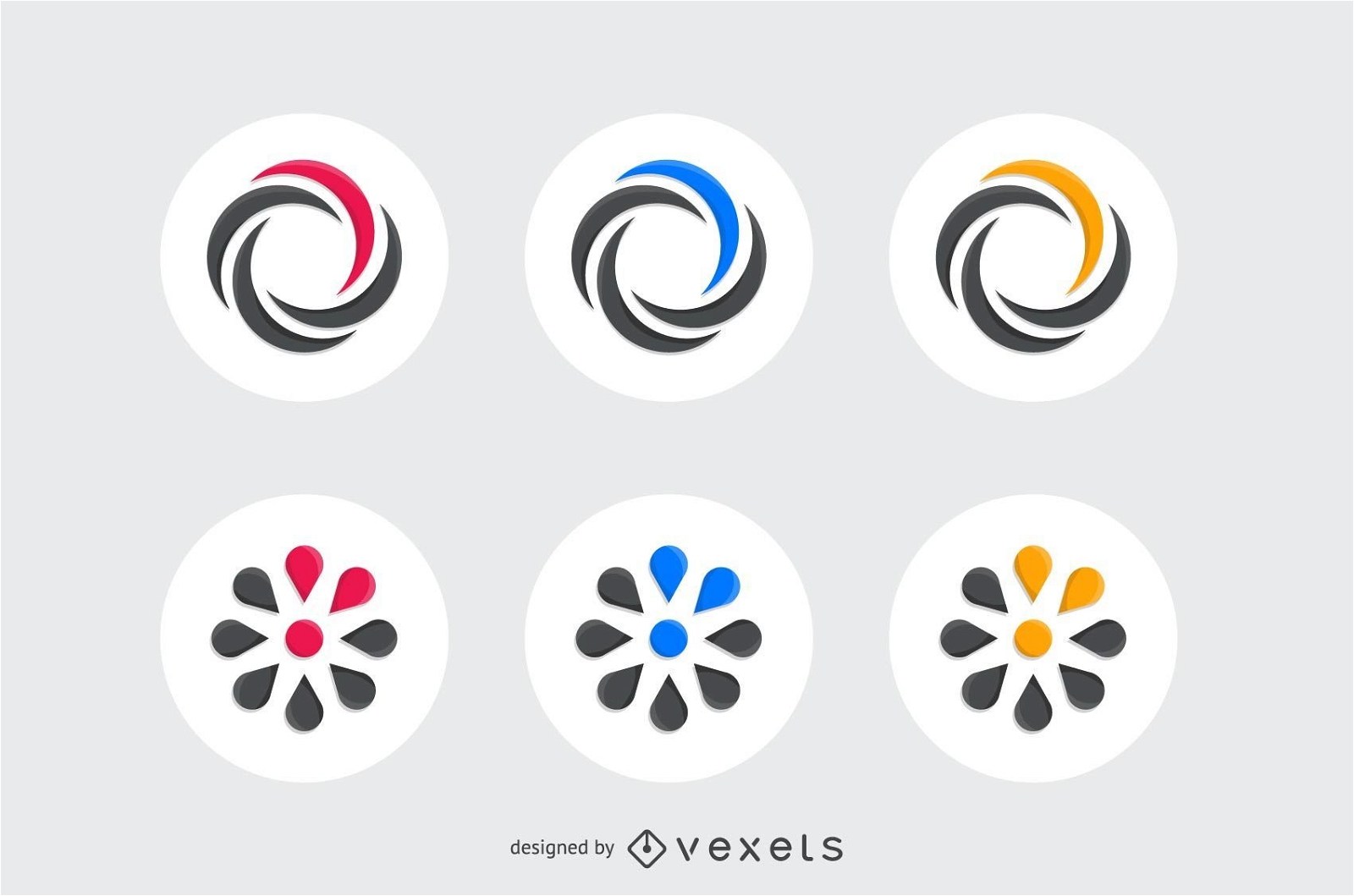 Kit de elementos de diseño de logotipo