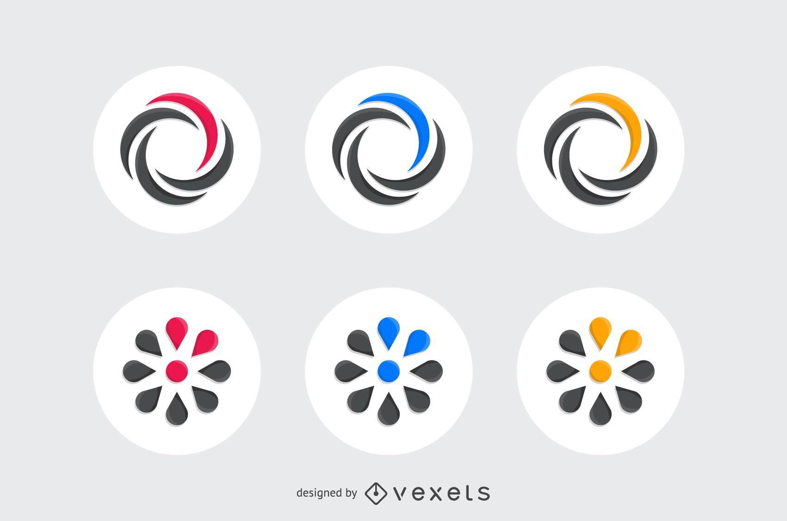 Logo design elements set - Vector download