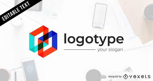 Logotipo de comunicação moderna Logotipo de comunicação moderna