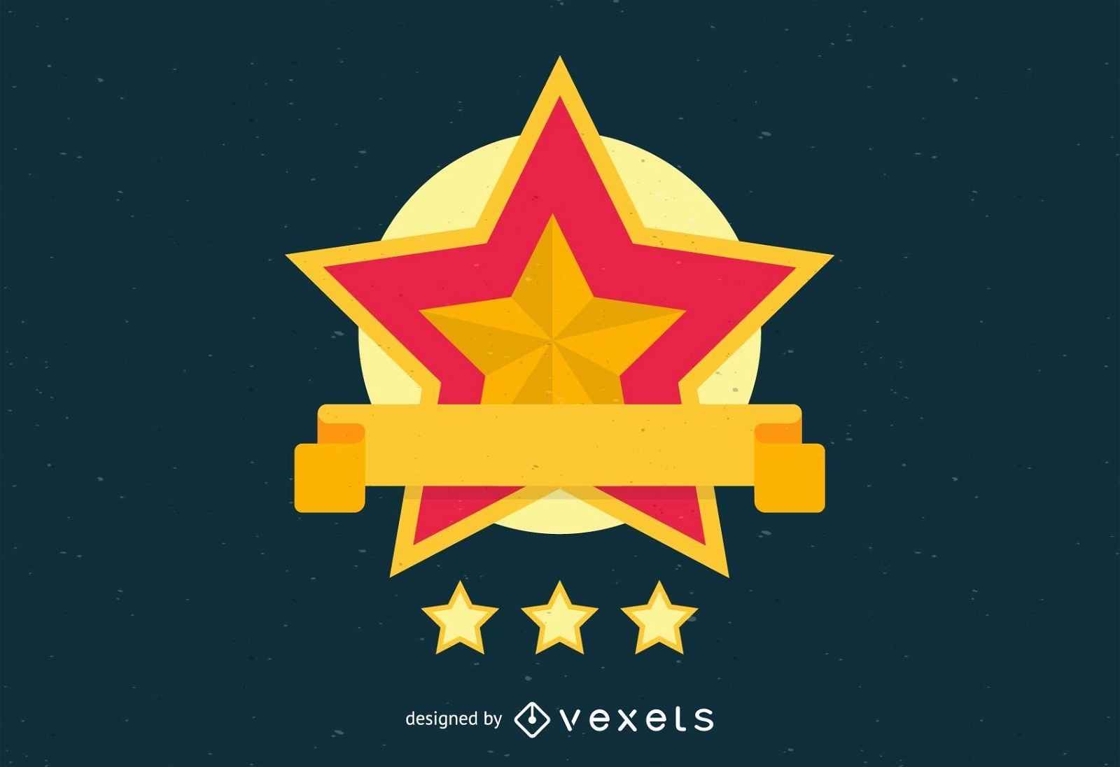 Gold Star Logo Vorlage