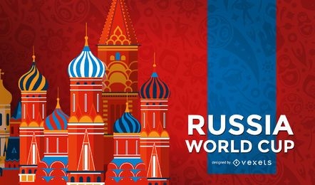 Plano de fundo da copa mundial da Rússia