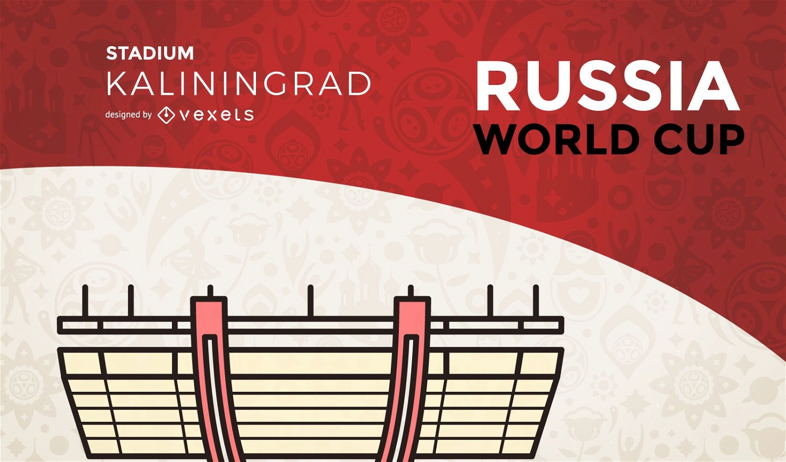 Estadio de la copa del mundo de Kaliningrado