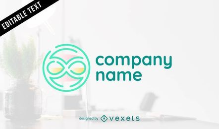 Modelo de logotipo de negócios abstratos